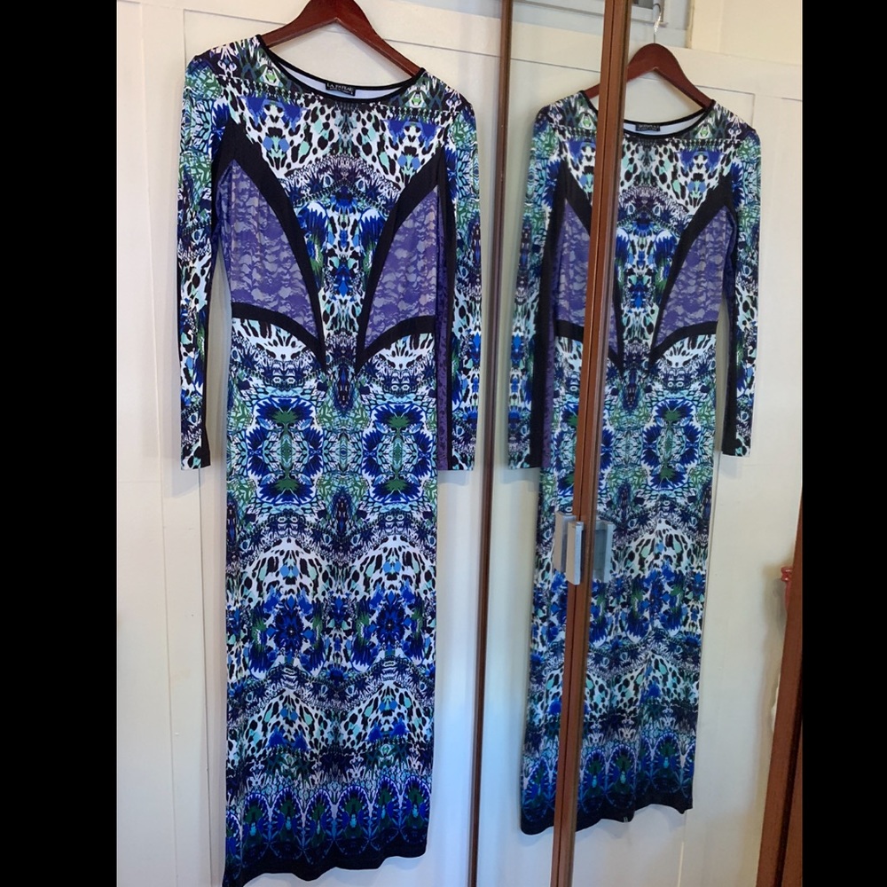 Long unique La Pateau dress